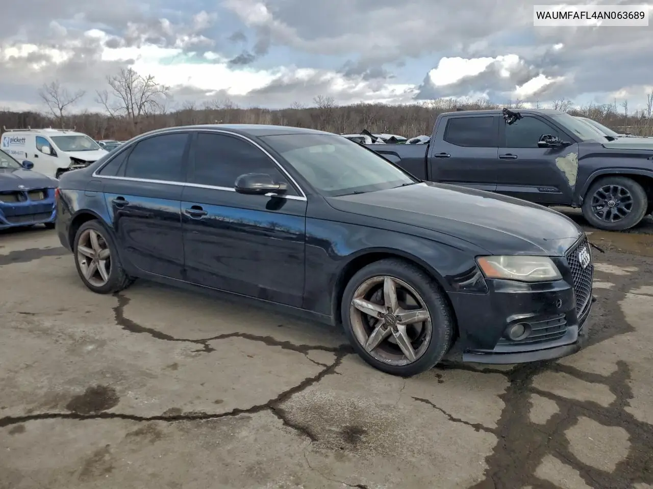 WAUMFAFL4AN063689 2010 Audi A4 Prestige