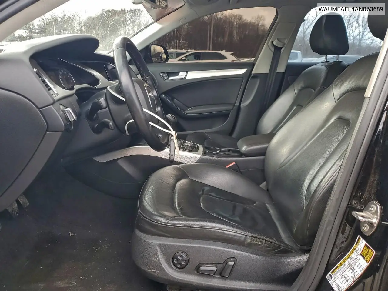 WAUMFAFL4AN063689 2010 Audi A4 Prestige