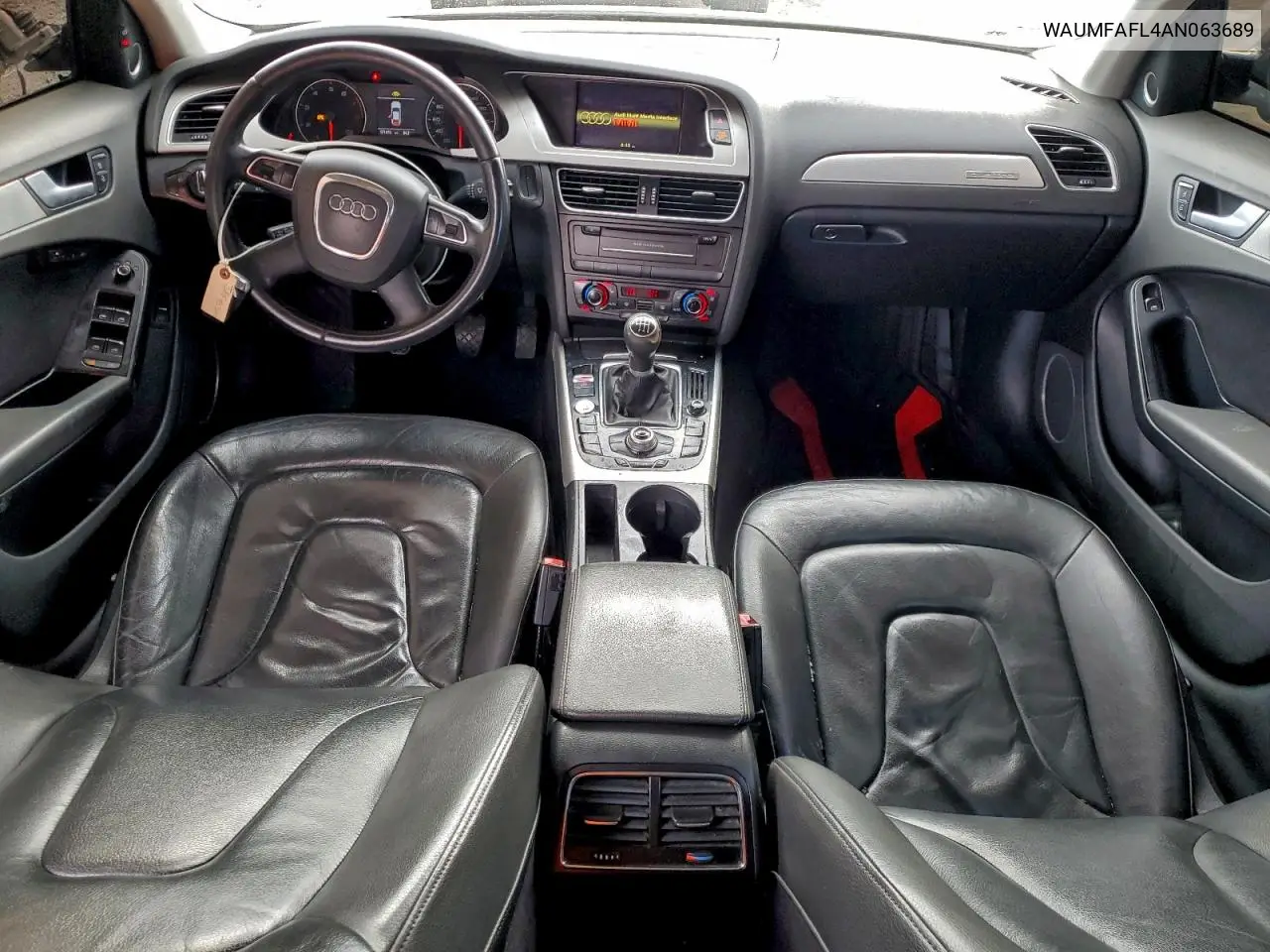 WAUMFAFL4AN063689 2010 Audi A4 Prestige