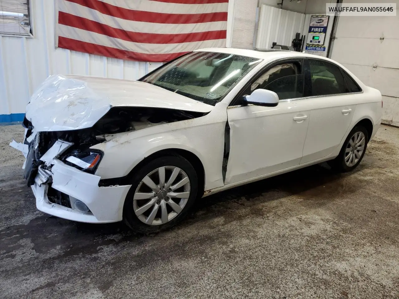 WAUFFAFL9AN055645 2010 Audi A4 Premium Plus