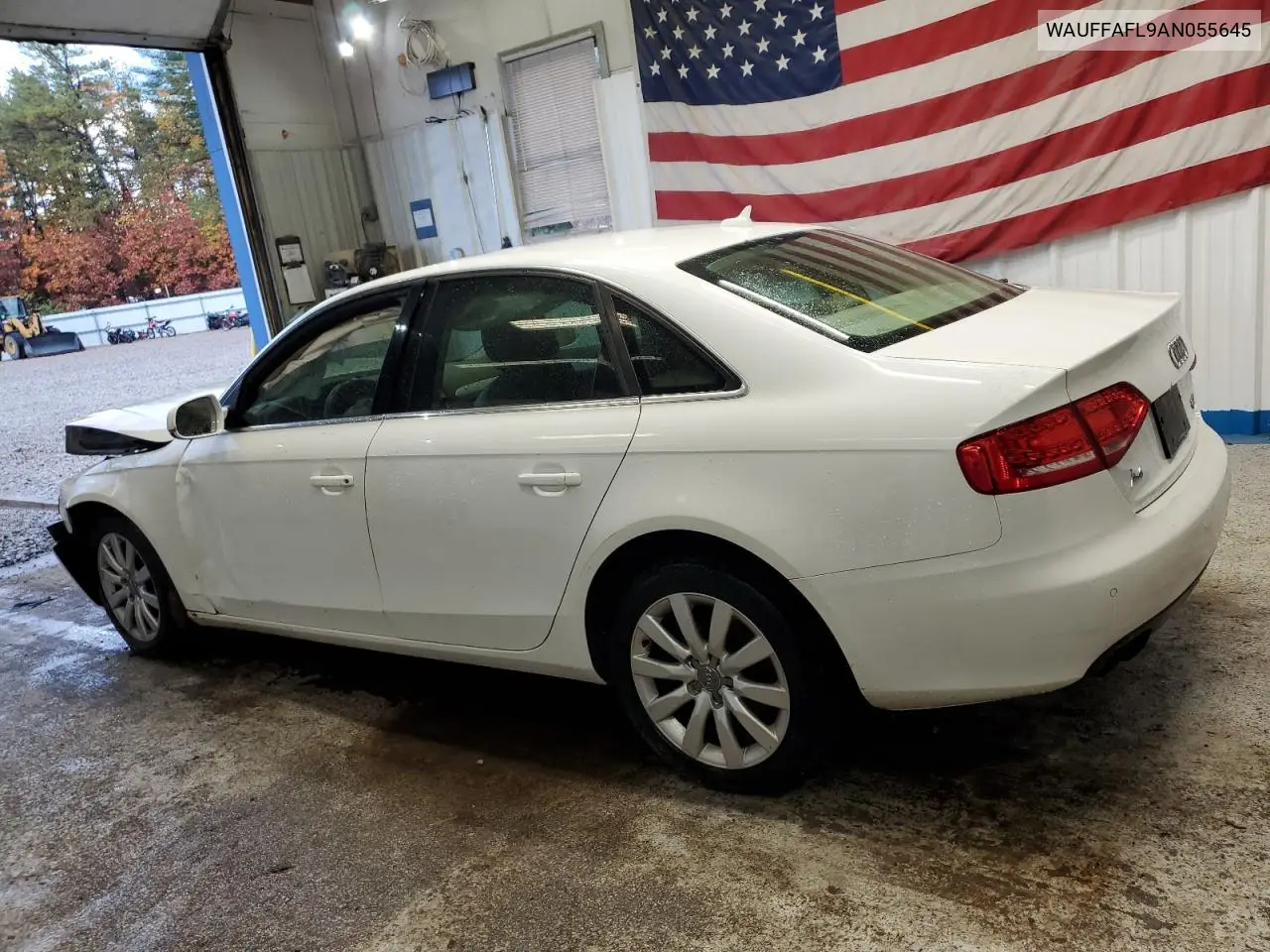 WAUFFAFL9AN055645 2010 Audi A4 Premium Plus
