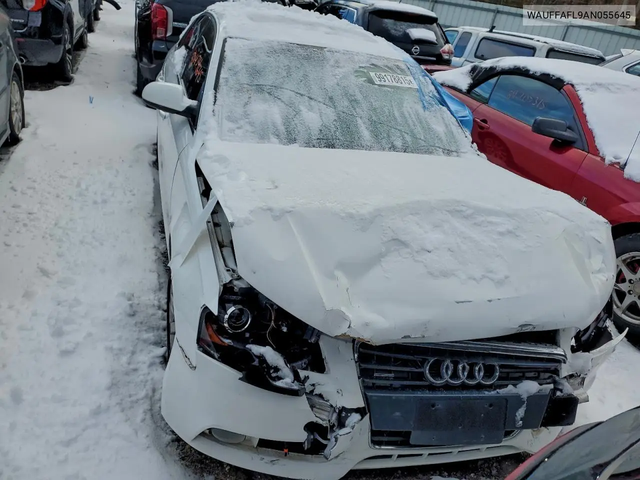 WAUFFAFL9AN055645 2010 Audi A4 Premium Plus