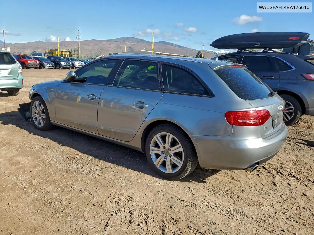 WAUSFAFL4BA176610 2011 Audi A4 Premium