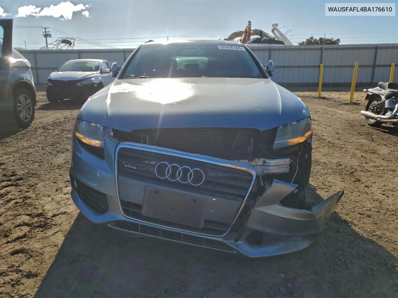 WAUSFAFL4BA176610 2011 Audi A4 Premium