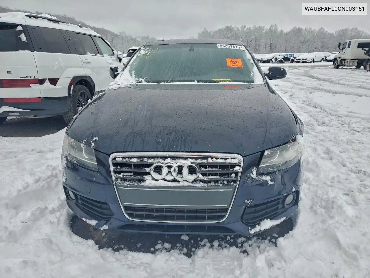 WAUBFAFL0CN003161 2012 Audi A4 Premium