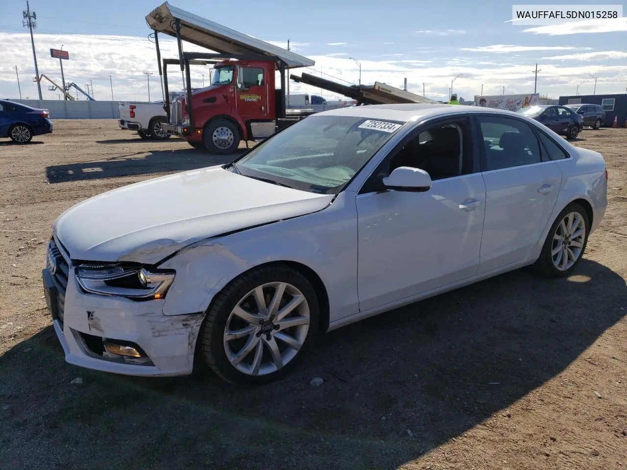 WAUFFAFL5DN015258 2013 Audi A4 Premium Plus