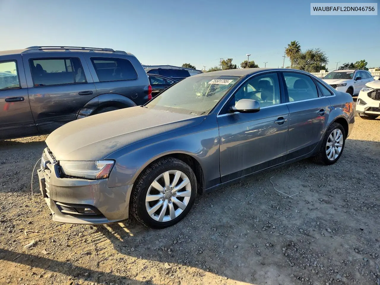 WAUBFAFL2DN046756 2013 Audi A4 Premium