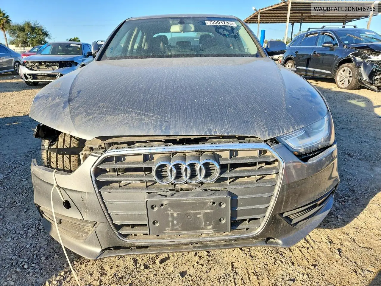 WAUBFAFL2DN046756 2013 Audi A4 Premium