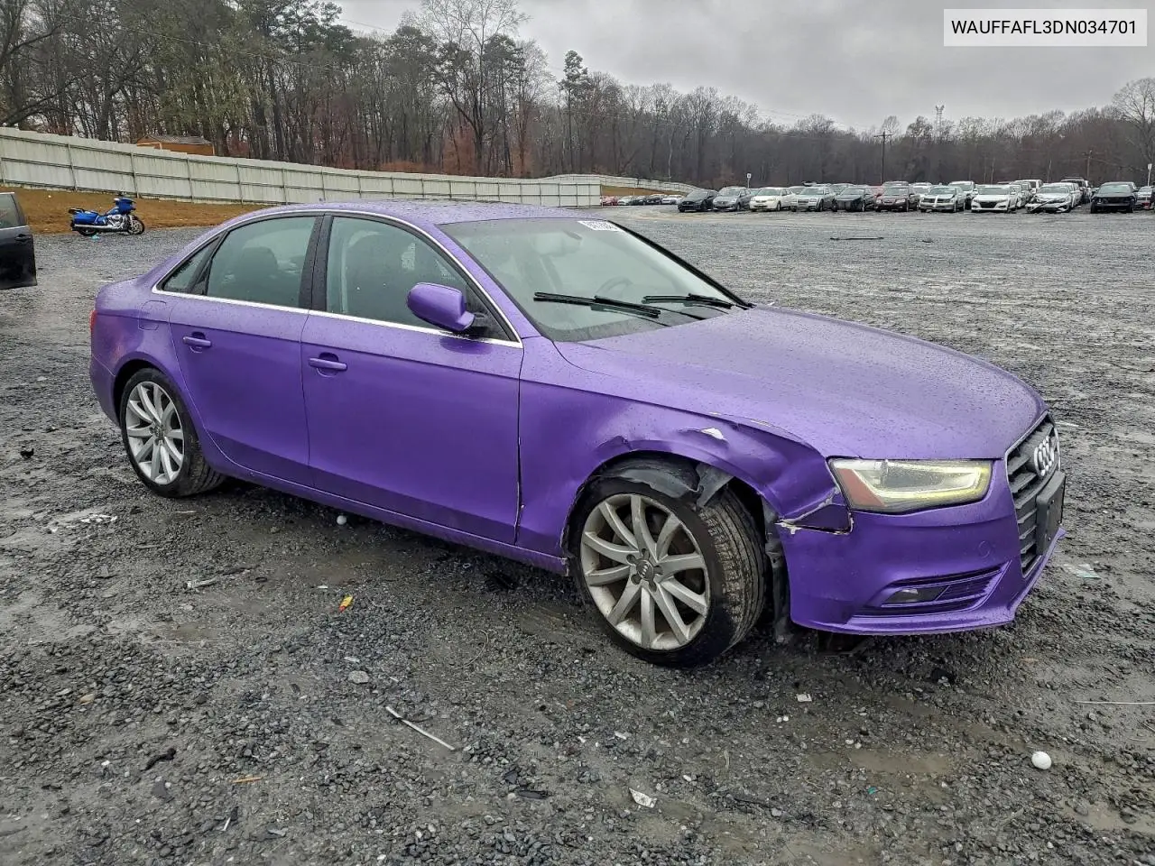WAUFFAFL3DN034701 2013 Audi A4 Premium Plus