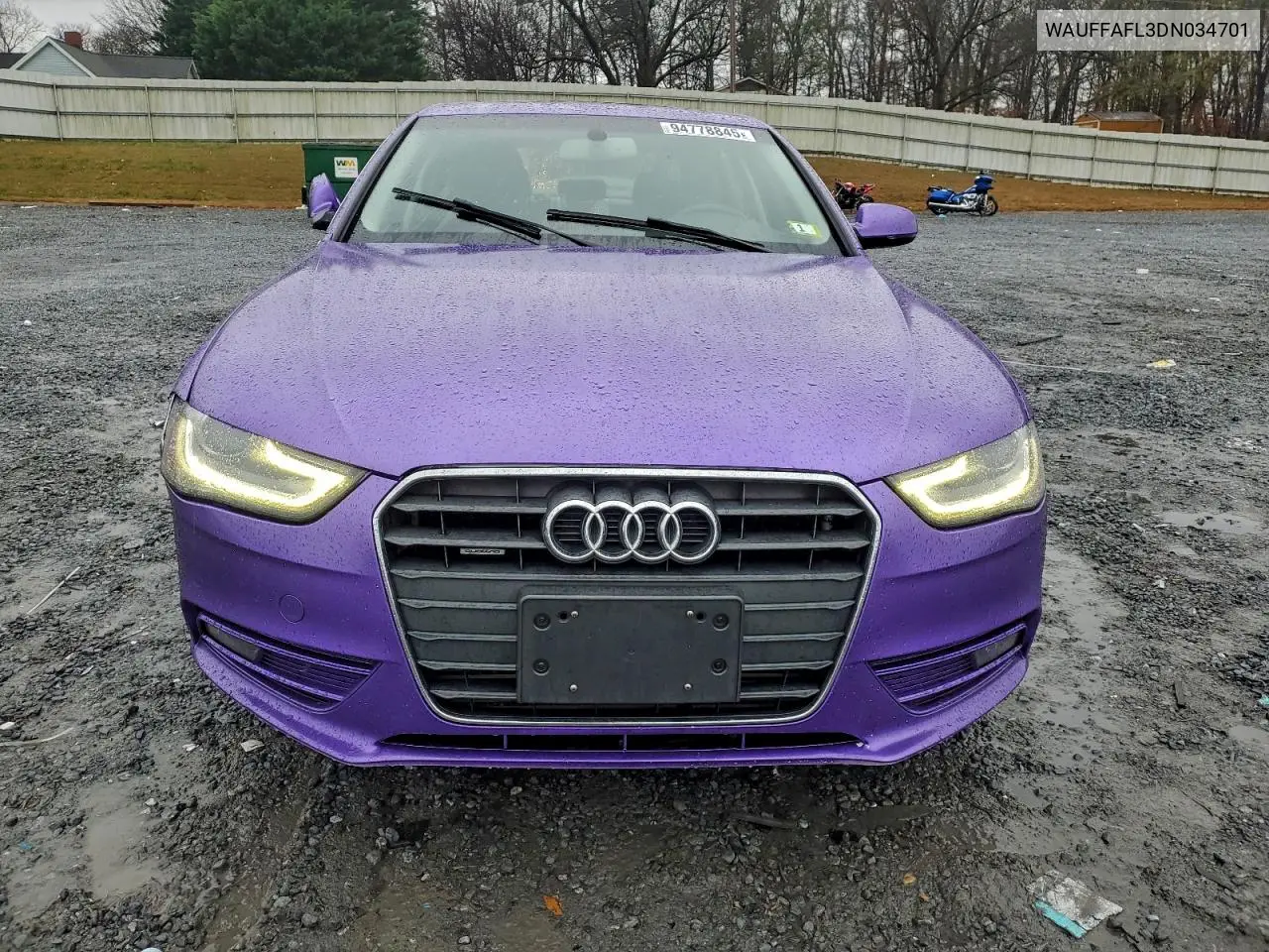 WAUFFAFL3DN034701 2013 Audi A4 Premium Plus