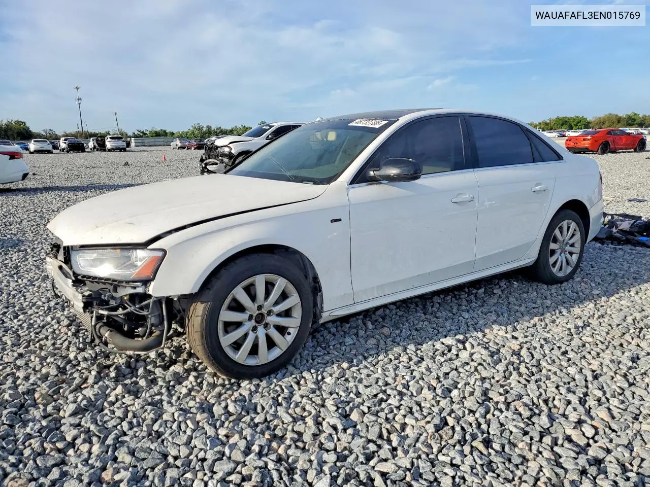 WAUAFAFL3EN015769 2014 Audi A4 Premium