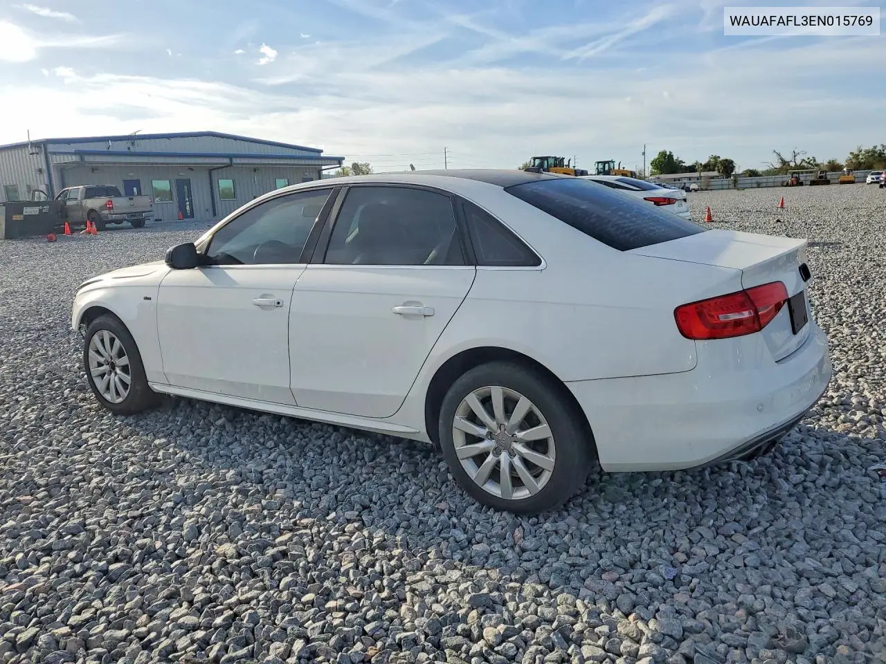 WAUAFAFL3EN015769 2014 Audi A4 Premium