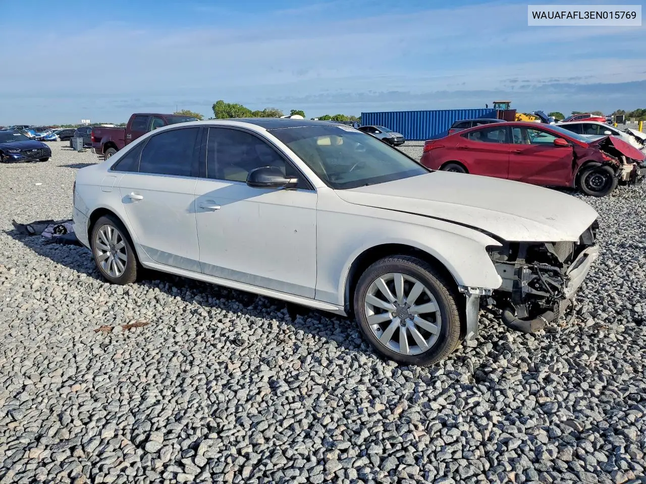 WAUAFAFL3EN015769 2014 Audi A4 Premium