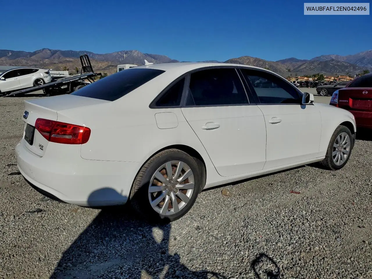WAUBFAFL2EN042496 2014 Audi A4 Premium