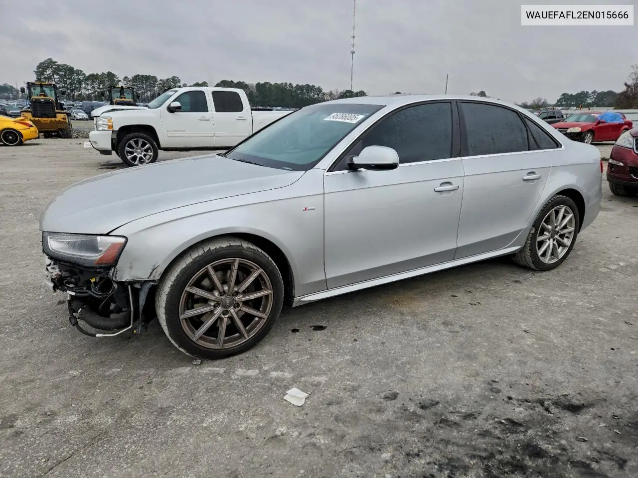 WAUEFAFL2EN015666 2014 Audi A4 Premium Plus