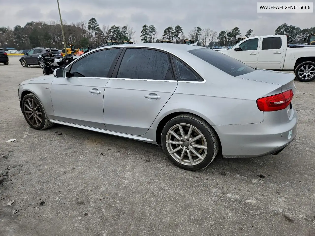 WAUEFAFL2EN015666 2014 Audi A4 Premium Plus