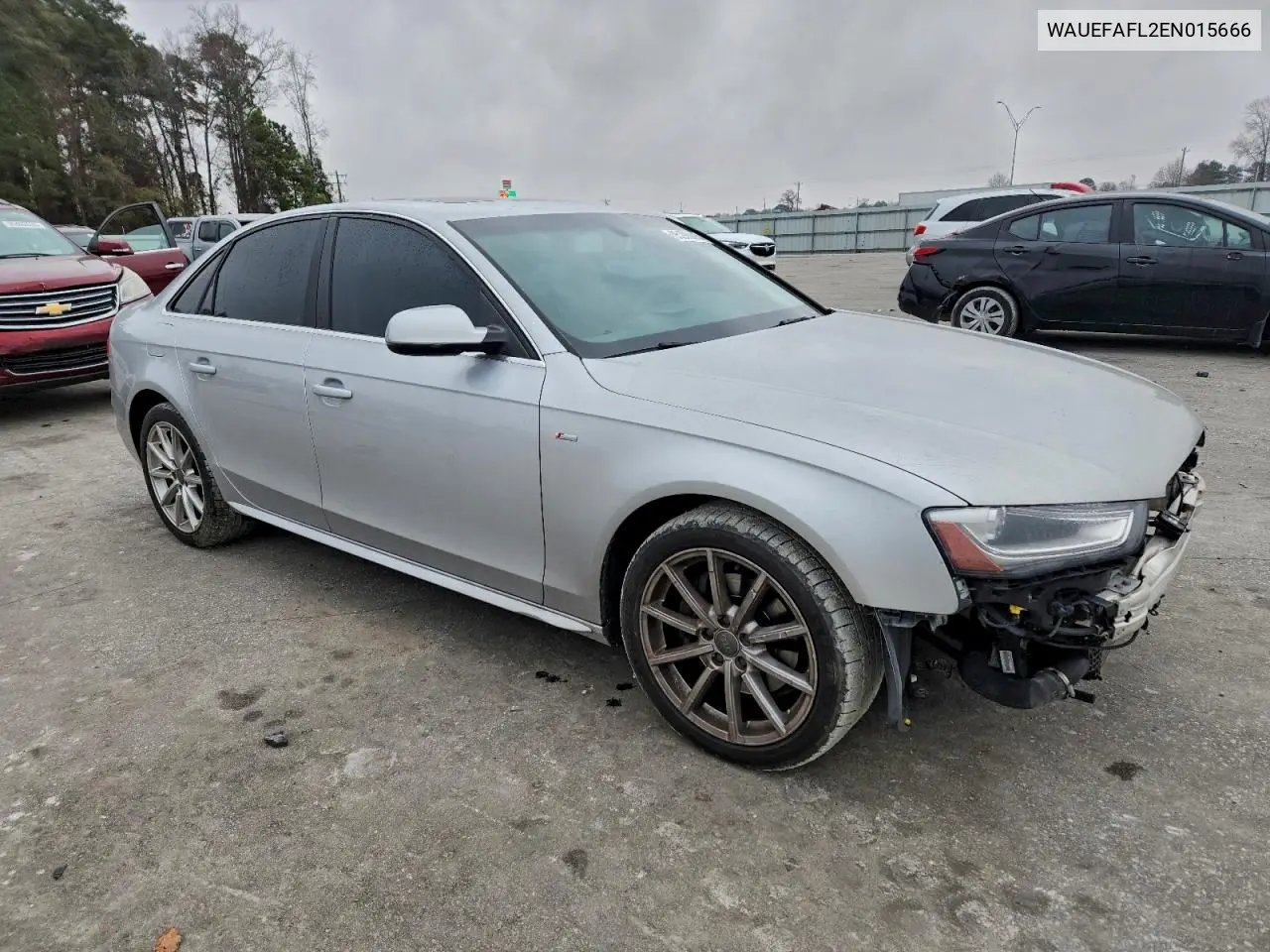 WAUEFAFL2EN015666 2014 Audi A4 Premium Plus