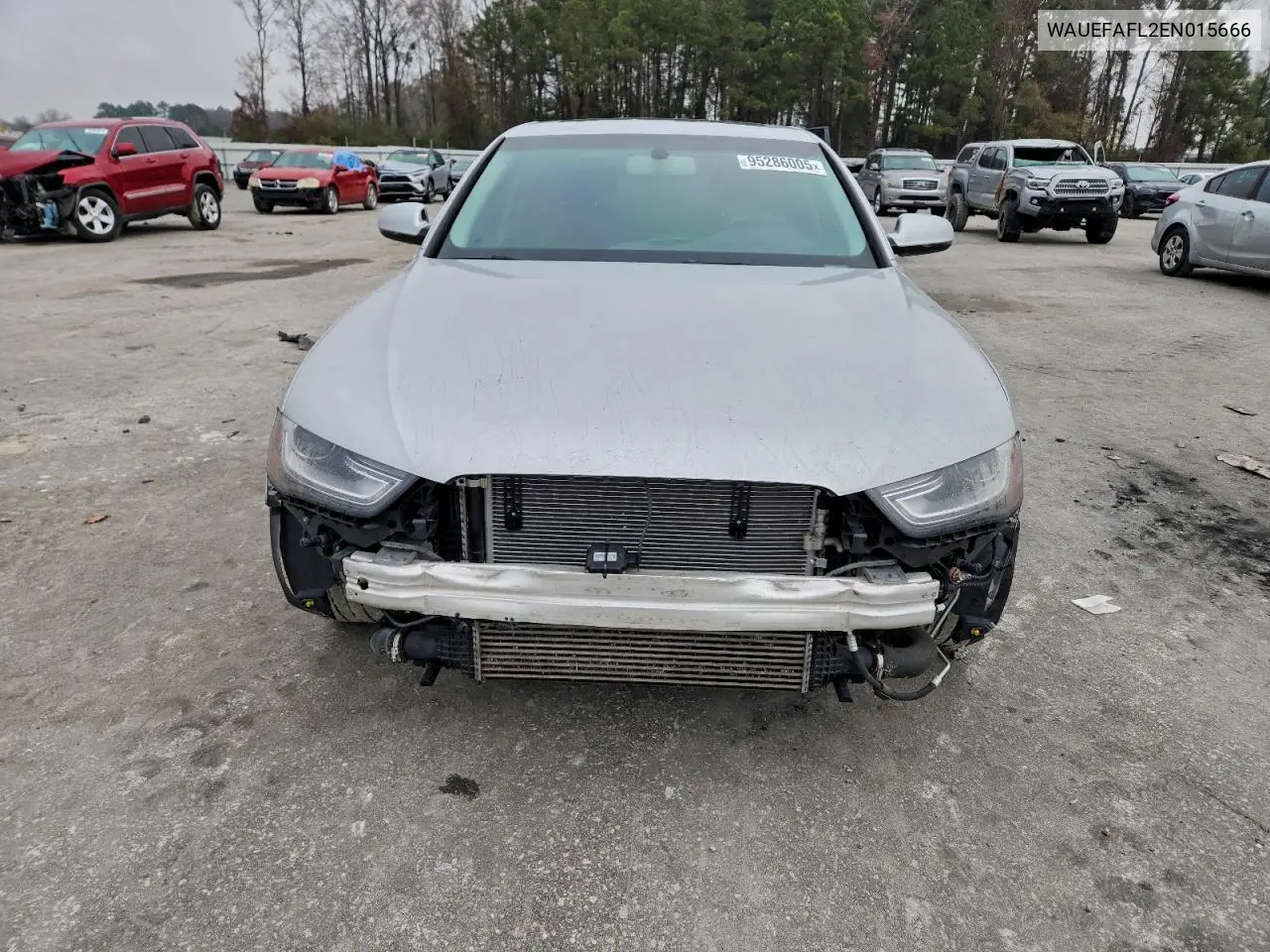 WAUEFAFL2EN015666 2014 Audi A4 Premium Plus
