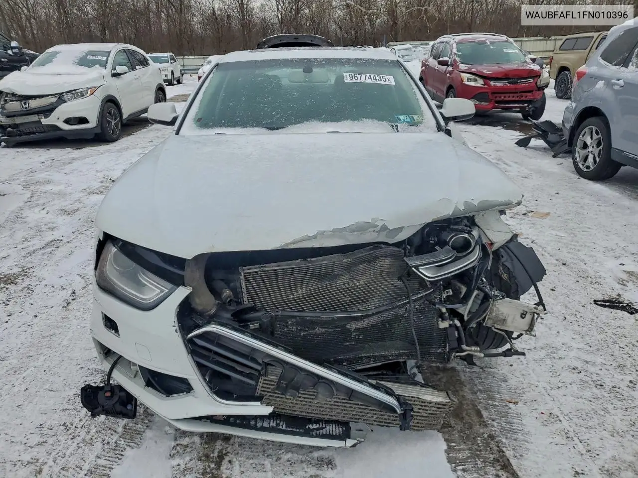WAUBFAFL1FN010396 2015 Audi A4 Premium