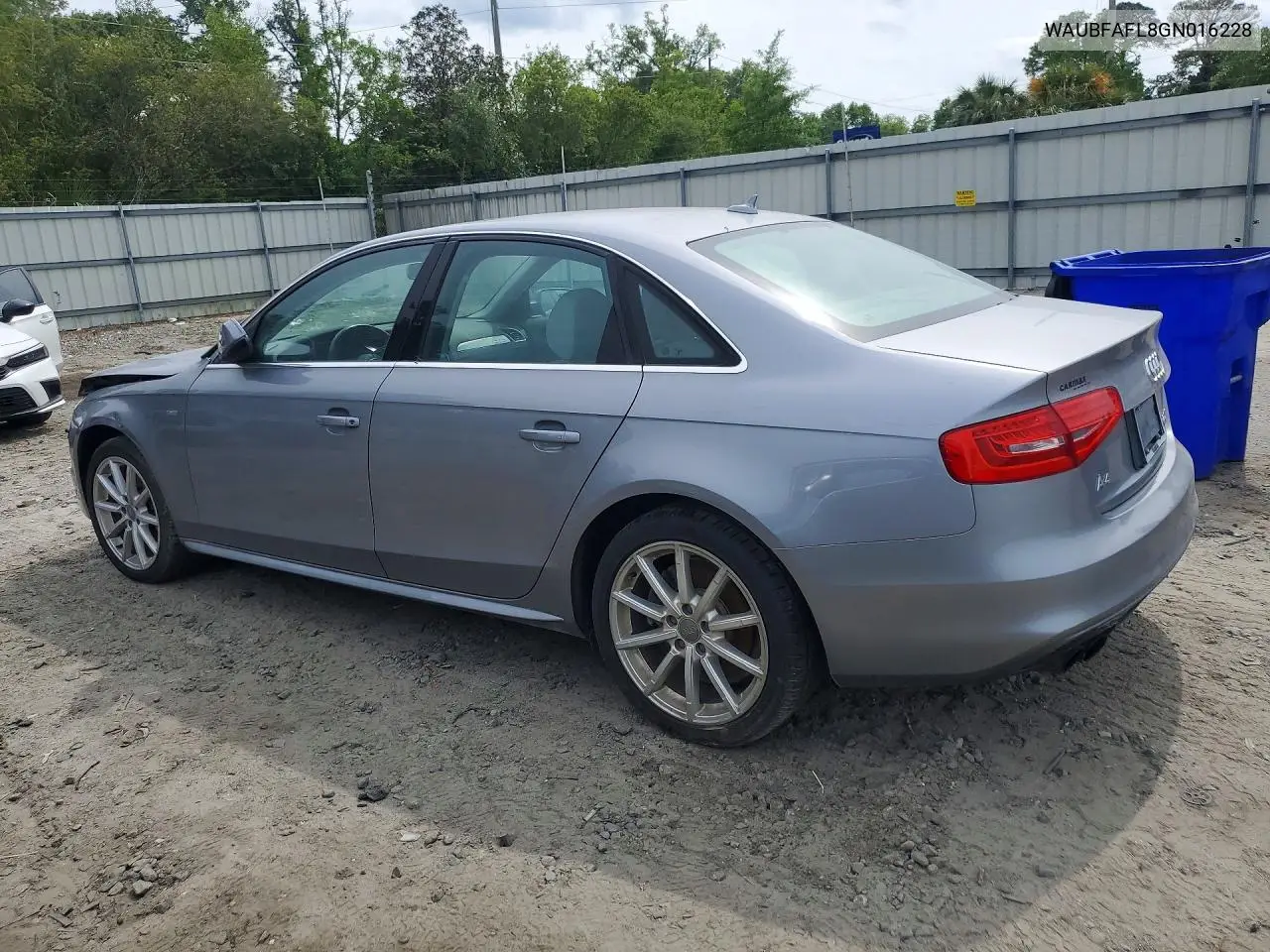 WAUBFAFL8GN016228 2016 Audi A4 Premium S-Line