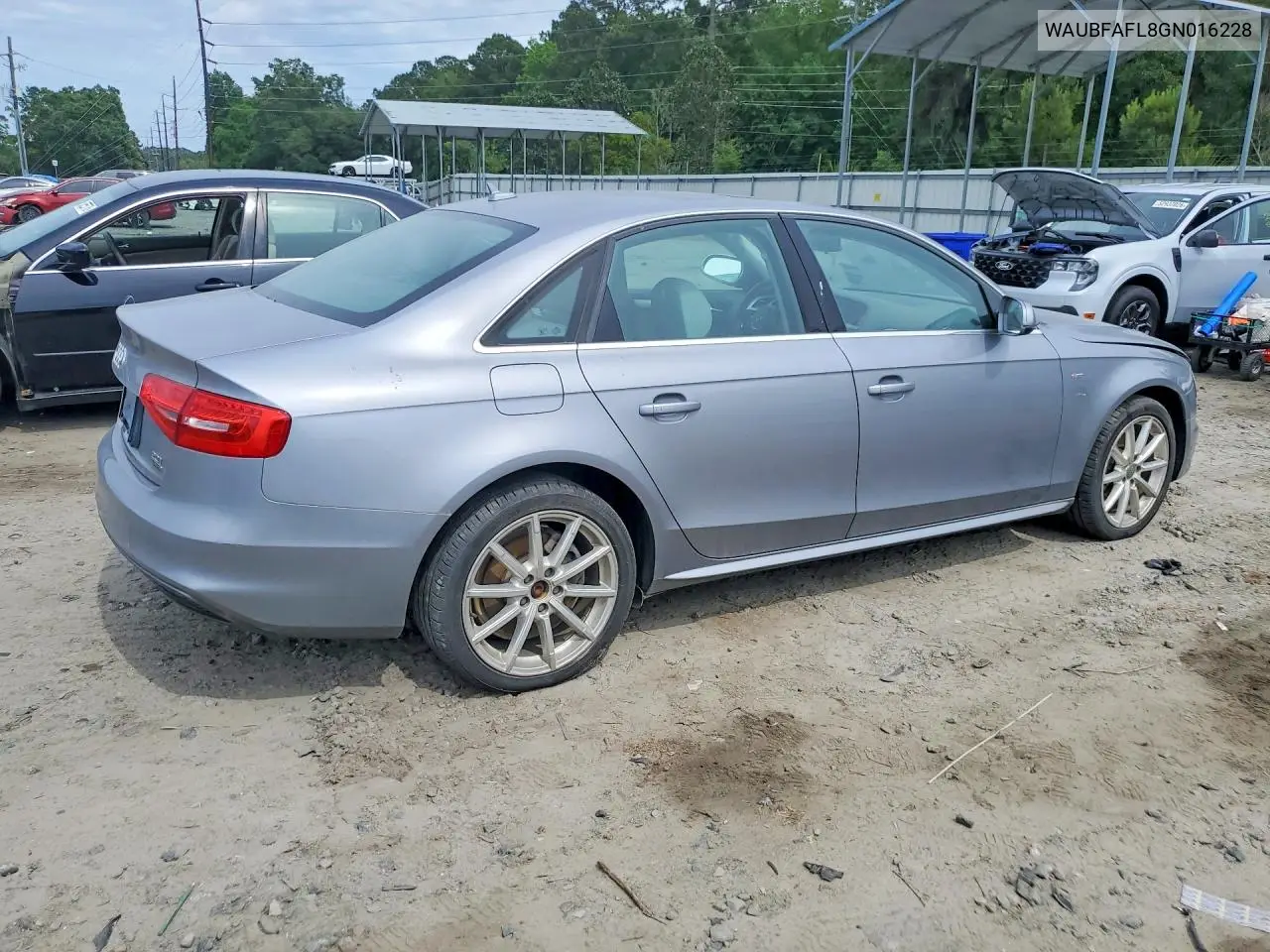 WAUBFAFL8GN016228 2016 Audi A4 Premium S-Line