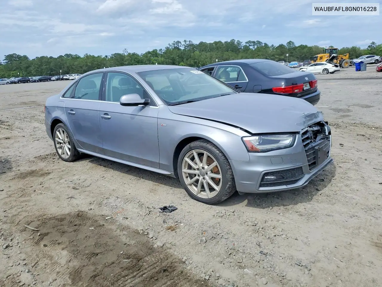 WAUBFAFL8GN016228 2016 Audi A4 Premium S-Line