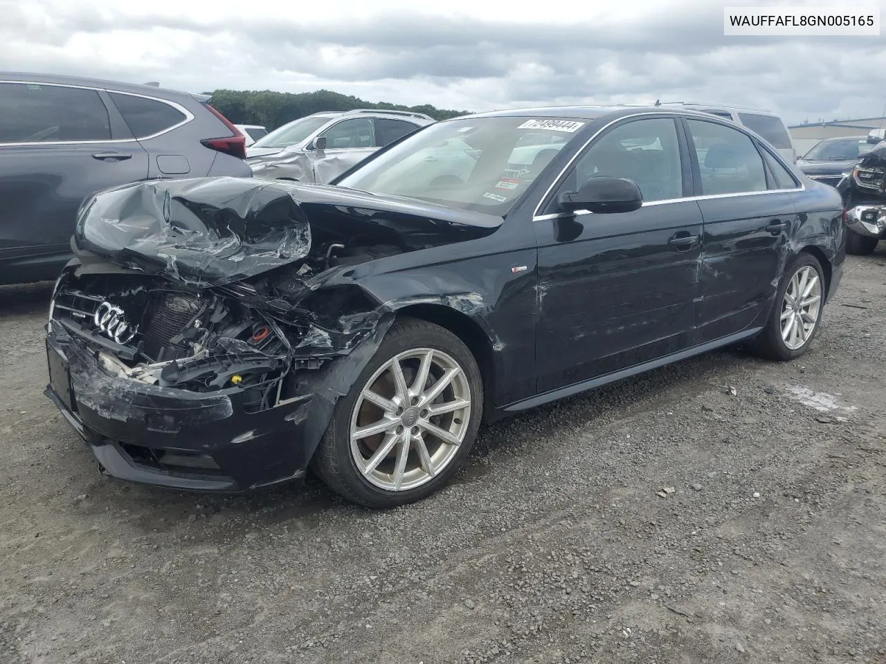 WAUFFAFL8GN005165 2016 Audi A4 Premium Plus S-Line