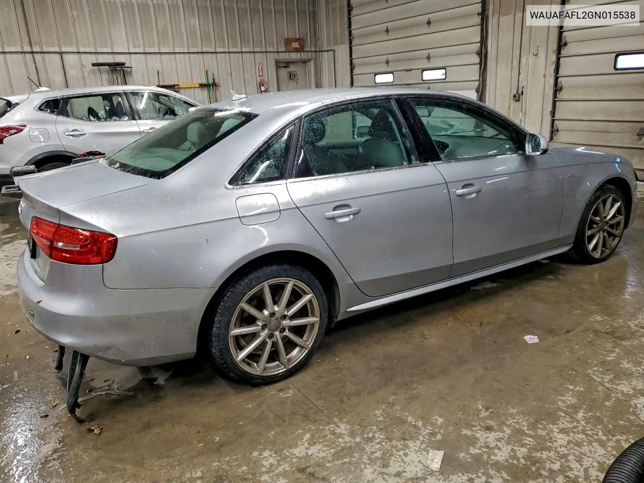 WAUAFAFL2GN015538 2016 Audi A4 Premium S-Line