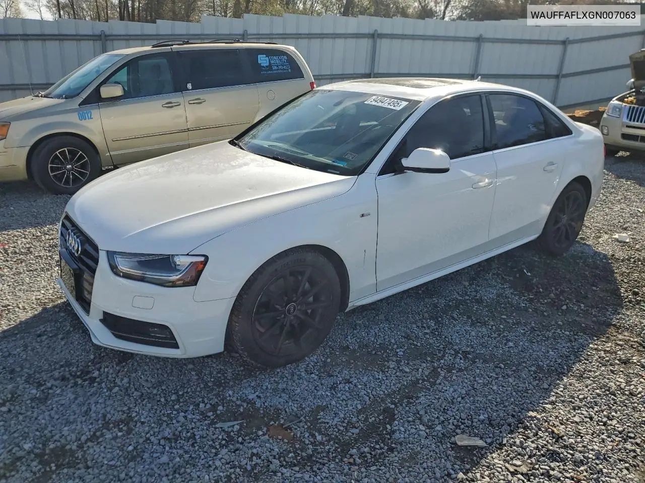 WAUFFAFLXGN007063 2016 Audi A4 Premium Plus S-Line