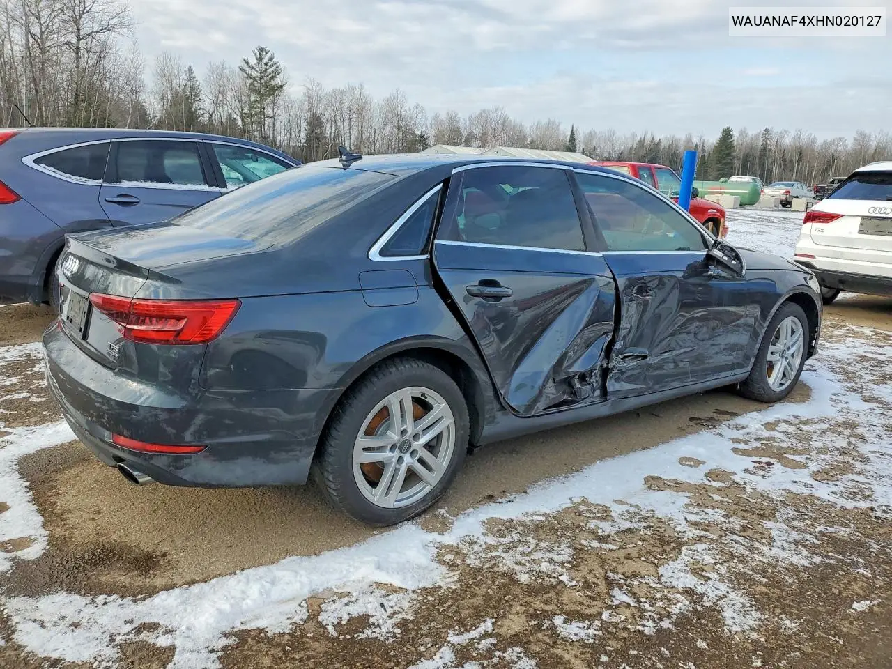 WAUANAF4XHN020127 2017 Audi A4 Premium