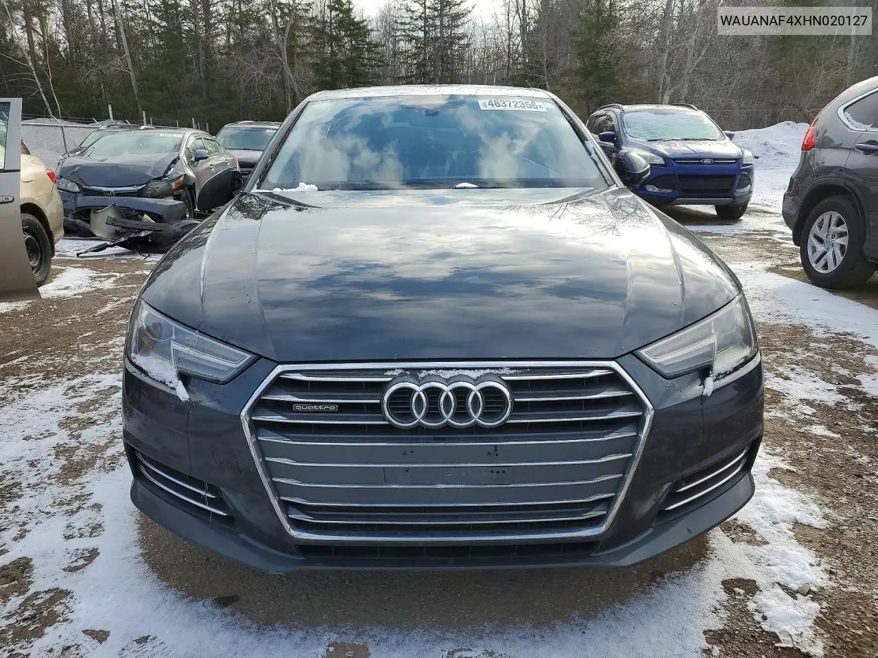 WAUANAF4XHN020127 2017 Audi A4 Premium