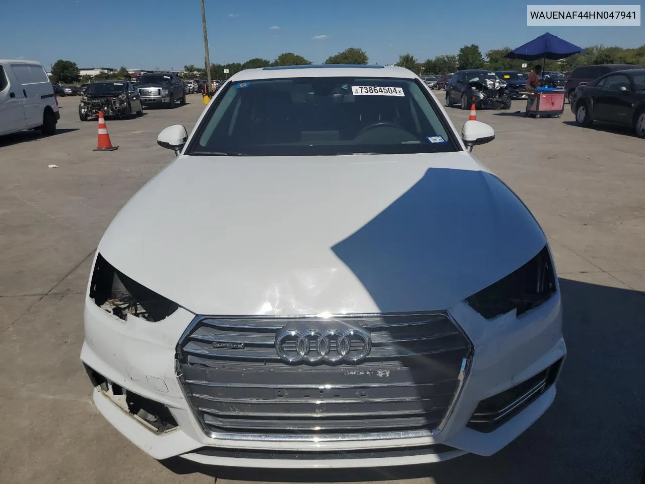 WAUENAF44HN047941 2017 Audi A4 Premium Plus