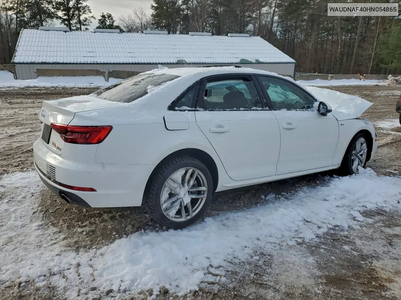 WAUDNAF40HN054865 2017 Audi A4 Premium