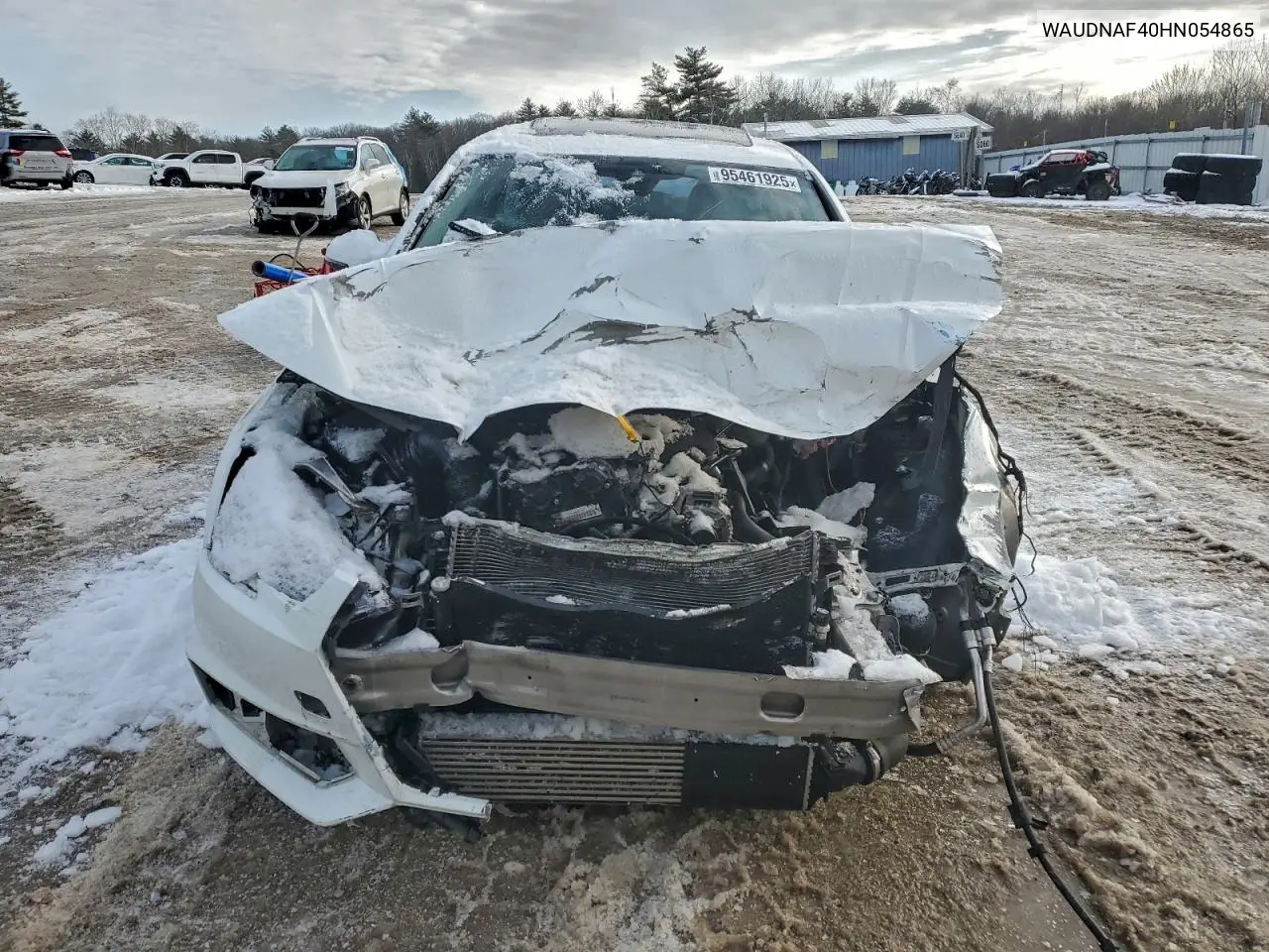 WAUDNAF40HN054865 2017 Audi A4 Premium