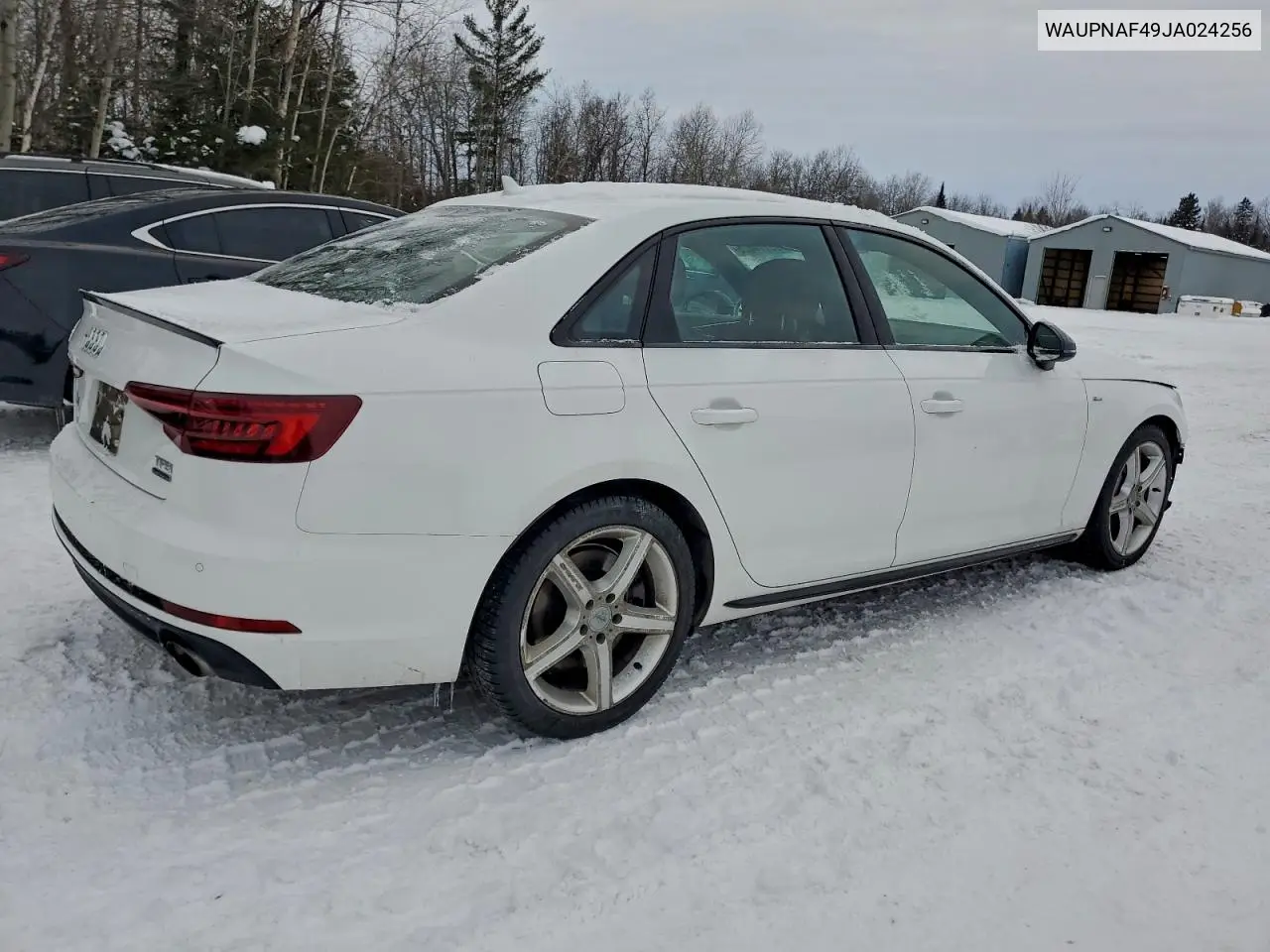 WAUPNAF49JA024256 2018 Audi A4 Premium Plus