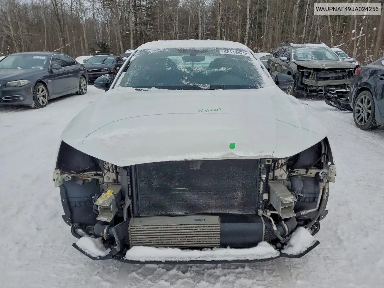 WAUPNAF49JA024256 2018 Audi A4 Premium Plus