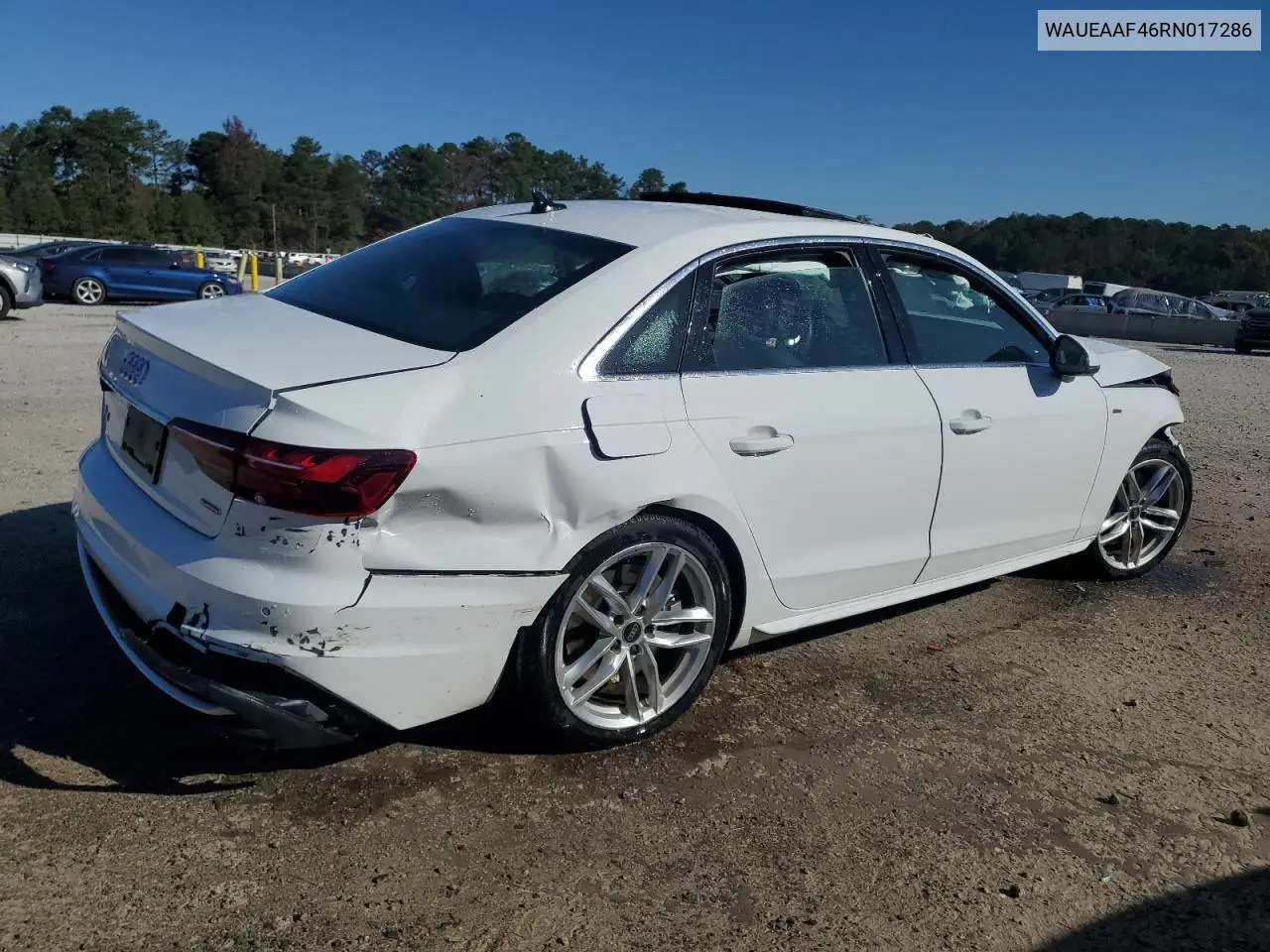 WAUEAAF46RN017286 2024 Audi A4 Premium Plus 45
