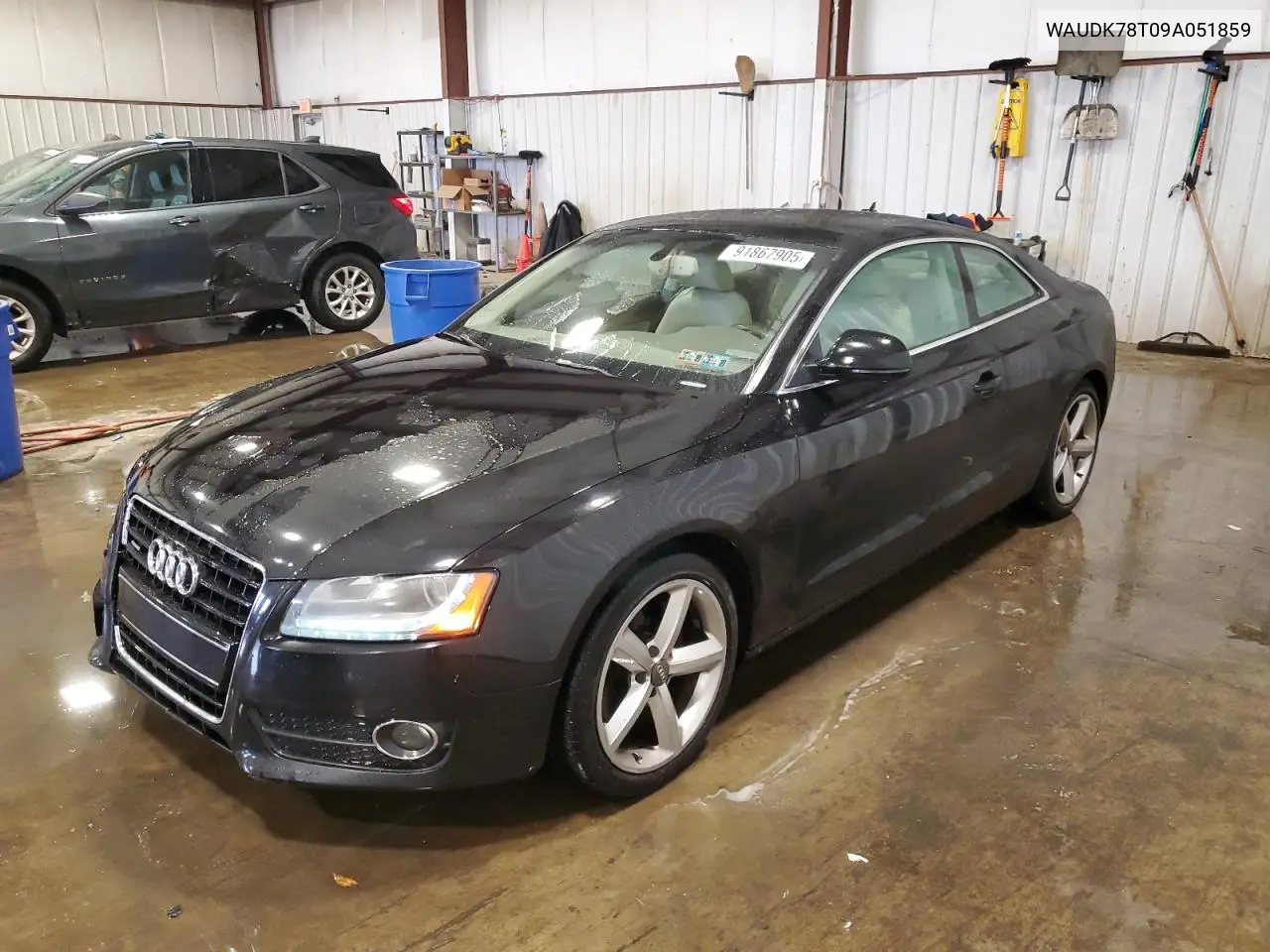 WAUDK78T09A051859 2009 Audi A5 Quattro