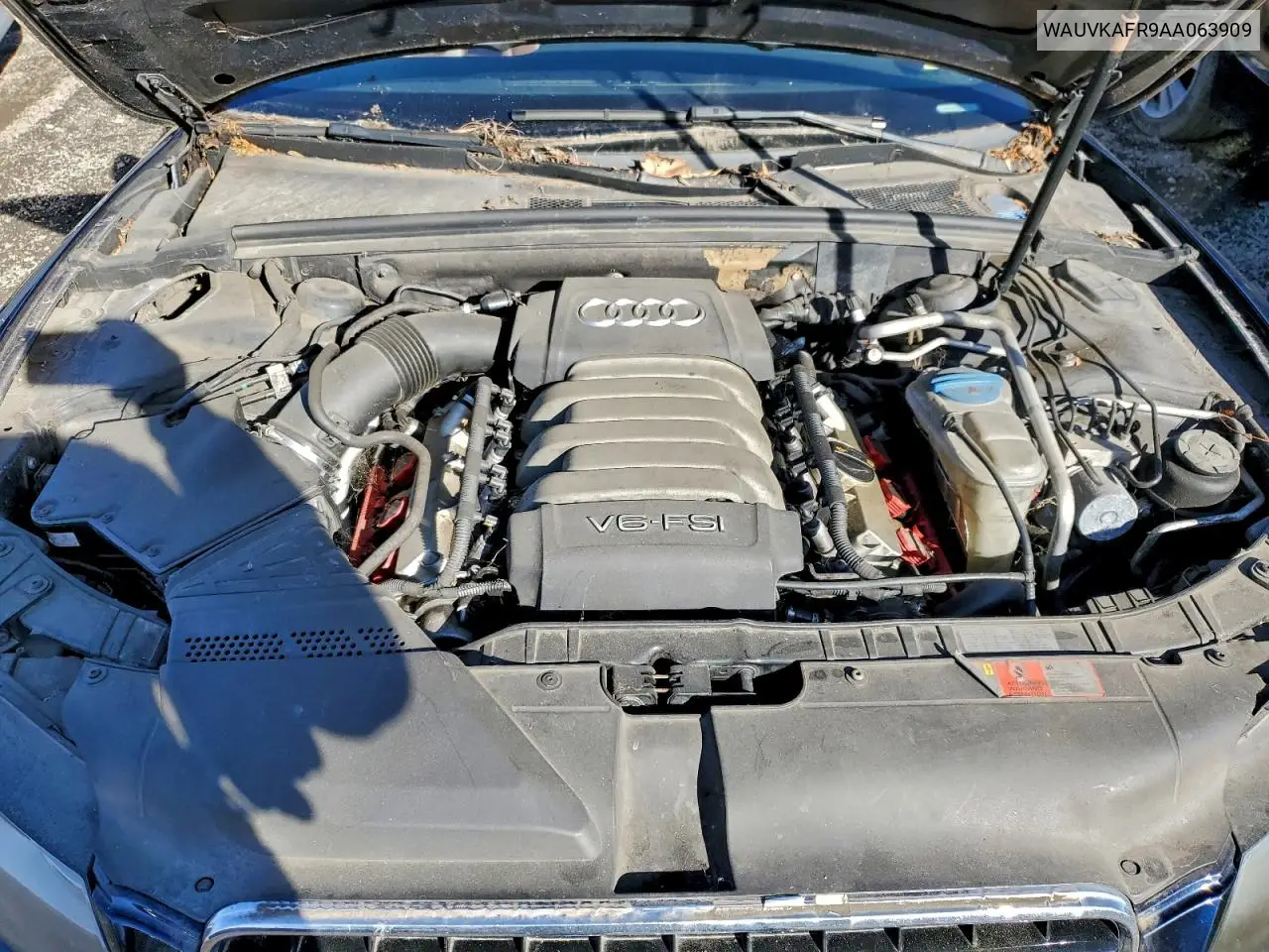 WAUVKAFR9AA063909 2010 Audi A5 Prestige