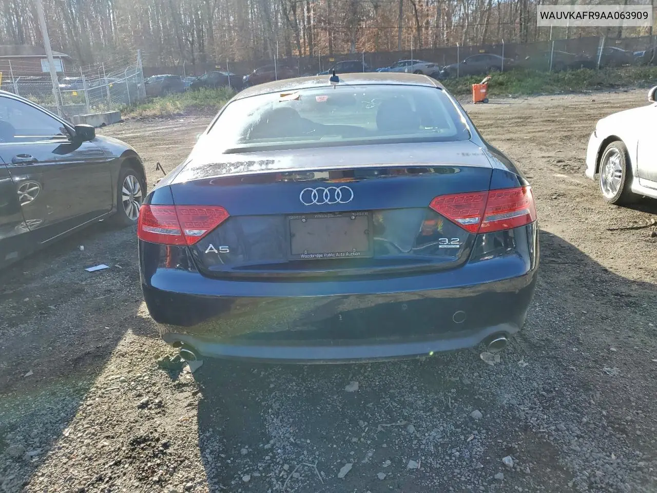 WAUVKAFR9AA063909 2010 Audi A5 Prestige