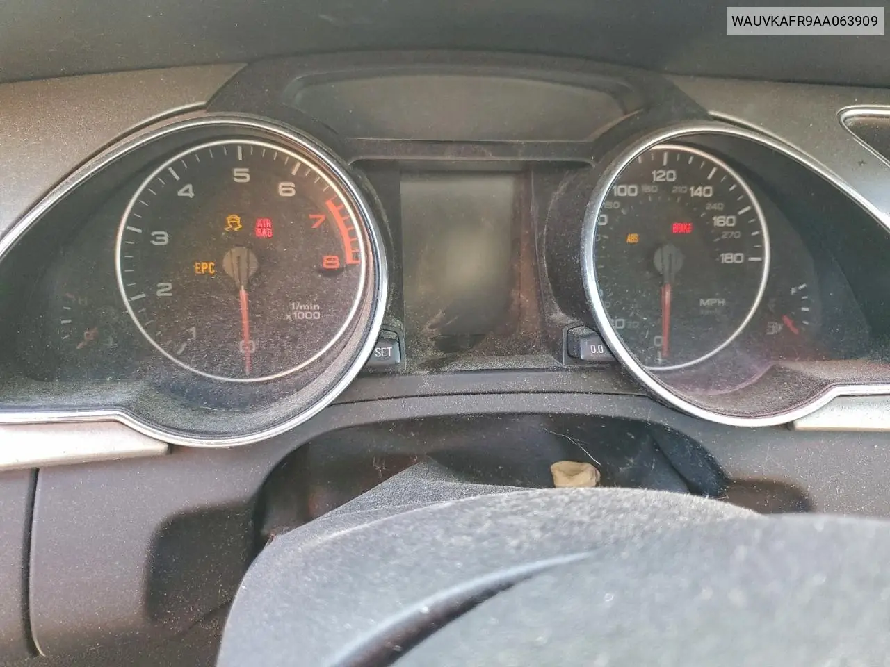 WAUVKAFR9AA063909 2010 Audi A5 Prestige