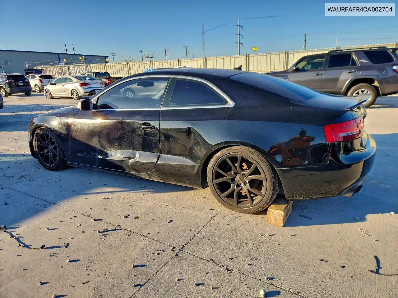 WAURFAFR4CA002704 2012 Audi A5 Premium Plus