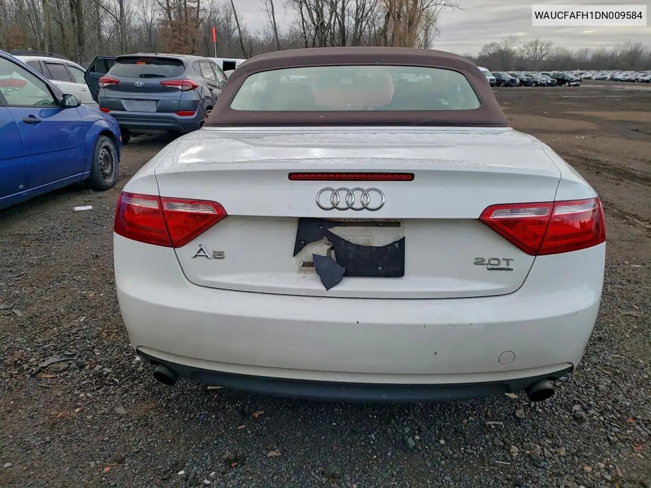 WAUCFAFH1DN009584 2013 Audi A5 Premium
