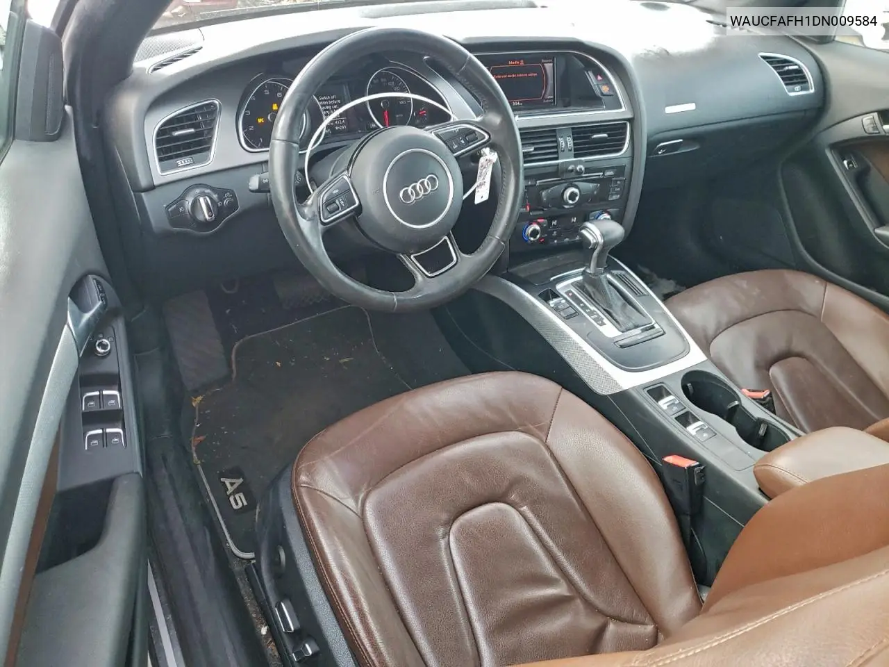 WAUCFAFH1DN009584 2013 Audi A5 Premium