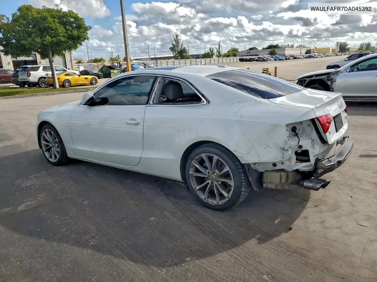 WAULFAFR7DA045392 2013 Audi A5 Premium Plus