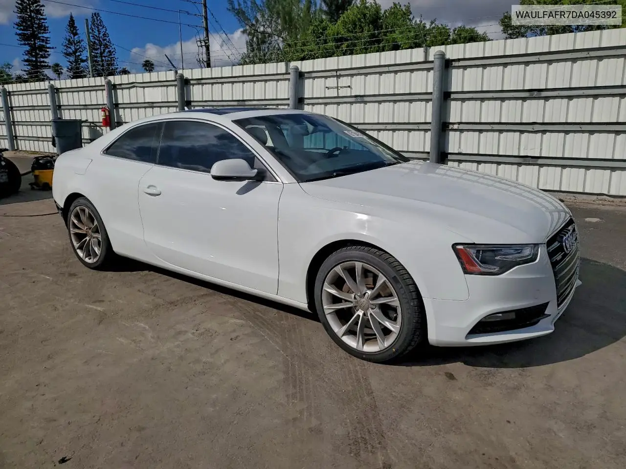 WAULFAFR7DA045392 2013 Audi A5 Premium Plus