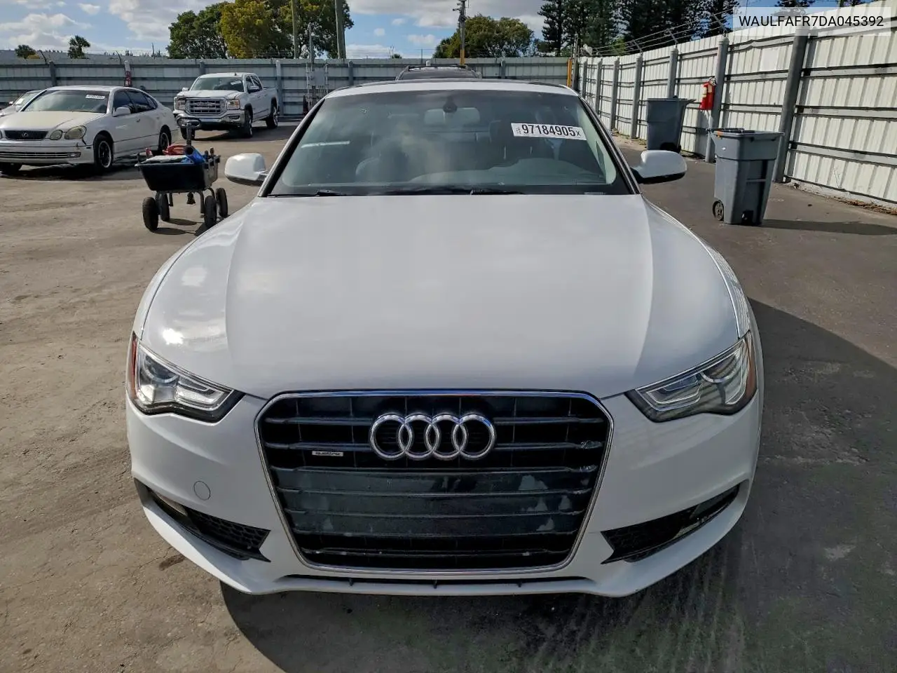 WAULFAFR7DA045392 2013 Audi A5 Premium Plus