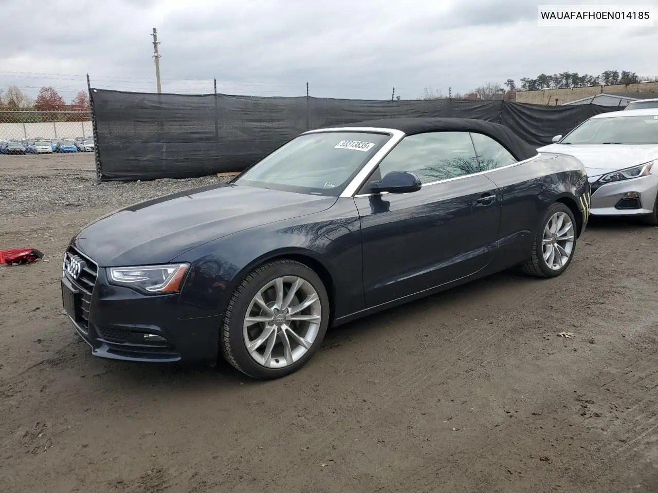WAUAFAFH0EN014185 2014 Audi A5 Premium