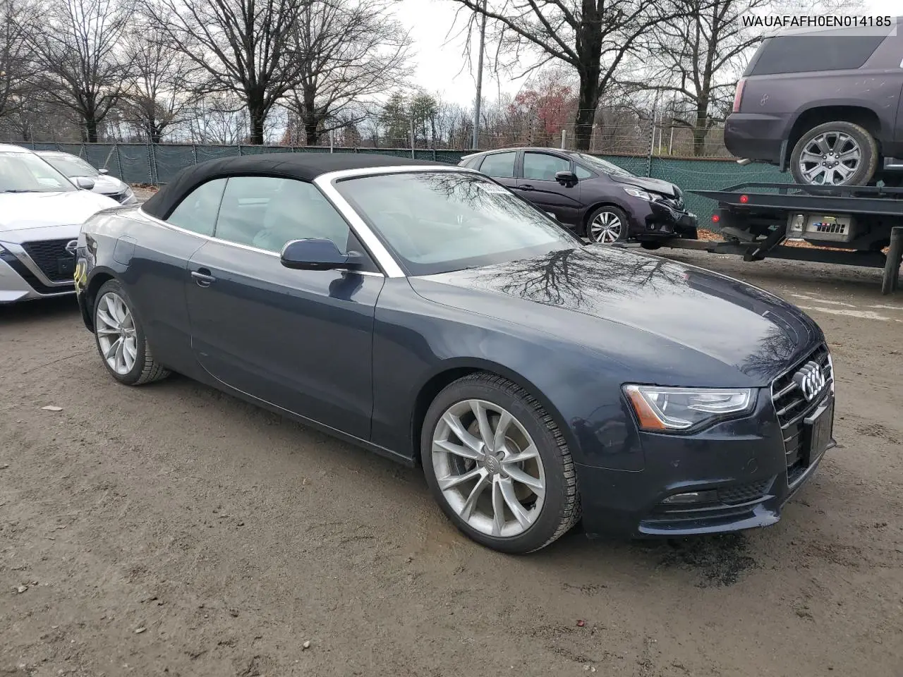 WAUAFAFH0EN014185 2014 Audi A5 Premium