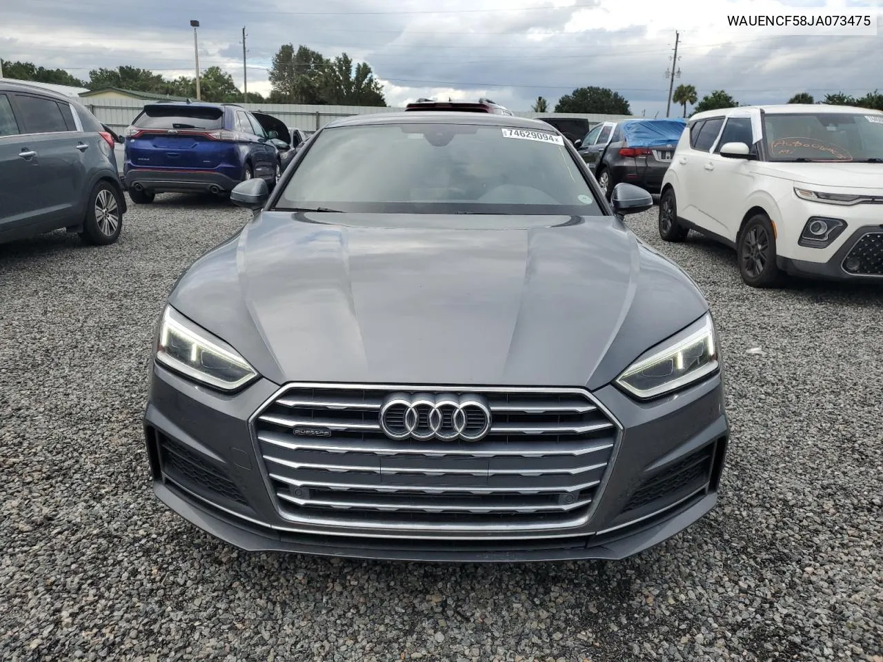 WAUENCF58JA073475 2018 Audi A5 Premium Plus S-Line